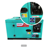 Diesel generator set, household, small, 3-15KW,Quiet type, open