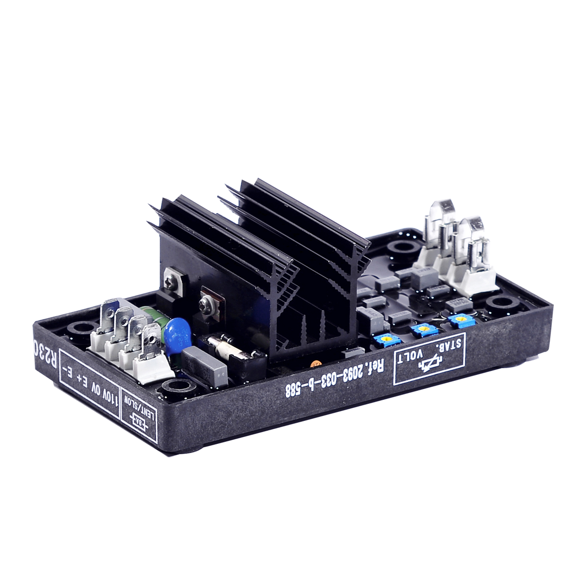 Diesel generator set AVR voltage regulator leroy somer speed control board R220 R230 R250